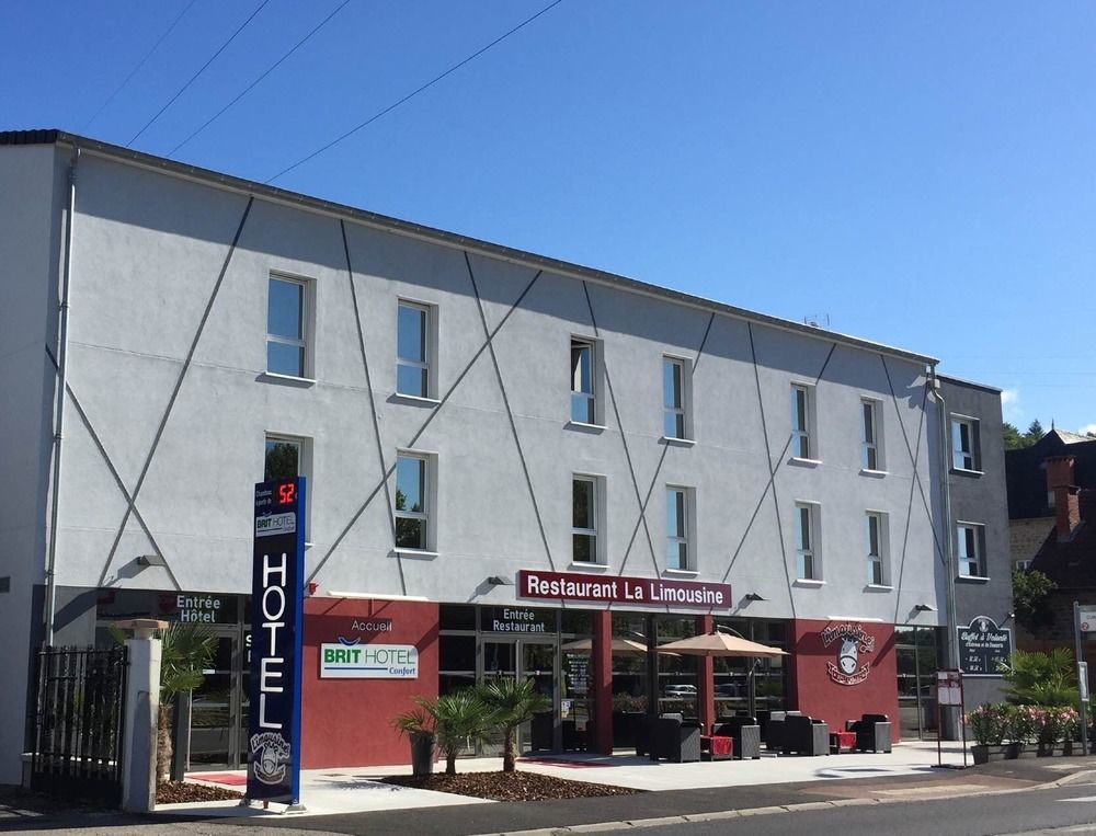 Brit Hotel Brive La Gaillarde - Restaurant La Limousine Malemort Esterno foto
