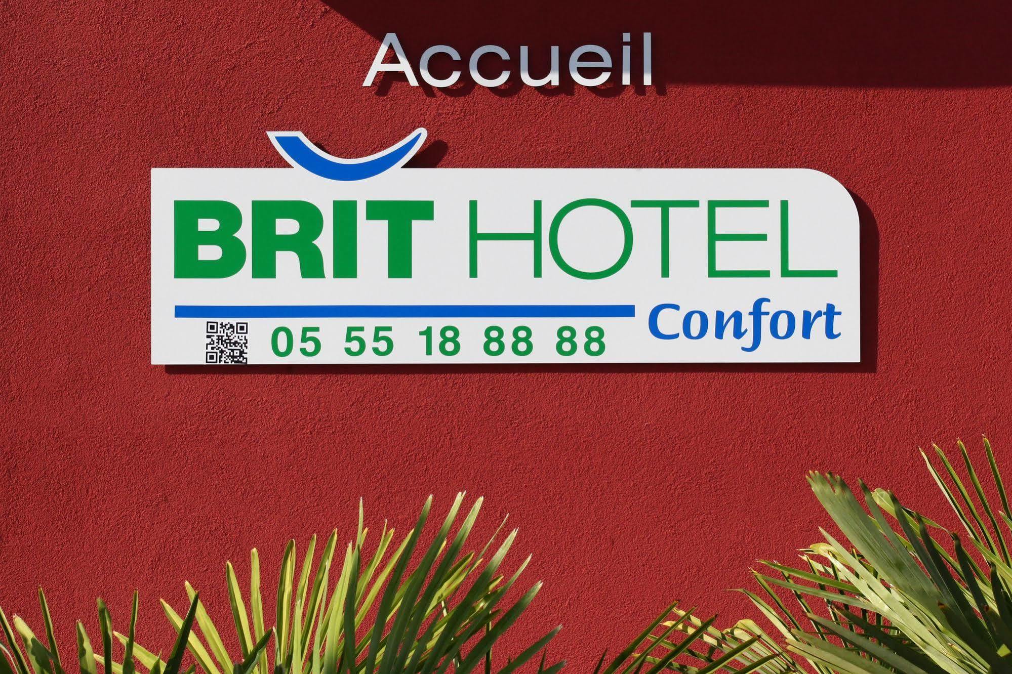 Brit Hotel Brive La Gaillarde - Restaurant La Limousine Malemort Esterno foto